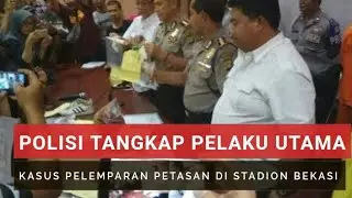 Polisi Tangkap Pelaku Pelemparan Petasan di Stadion Patriot Bekasi
