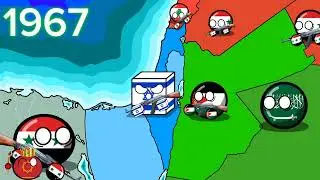 تاريخ فلسطين -history of israel countryballs #countryballs كرات الدول