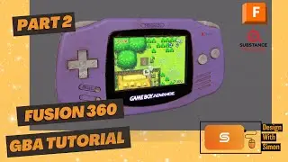 Fusion 360: Gameboy Advanced Tutorial- Part 2