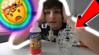 THE EASIEST WAY TO CLEAN YOUR DAB RIG AND BONGS!!!