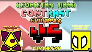 Geometry Dash - Contrast By Echonox (Comparison) (FallenAngel14 VS Airfall) [1080p] (#5)