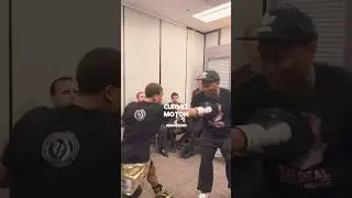 ANOTHER LEAK! Curmel Moton punches sounding like a gun shot! #curmelmoton #boxing #mayweather #nba