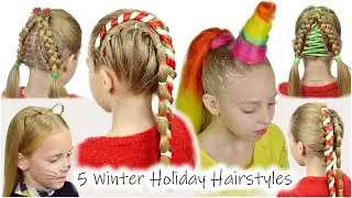 5 Eye-Catching New Year's Eve Hairstyles Compilation | Trendy Hairstyles 2022 by LittleGirlHair