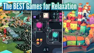 The BEST ASMR Games 😴 My 5 Favorite Games I Play To Relax ✨ Ear to Ear Whispering