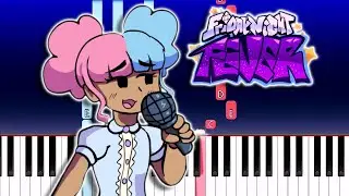 Down Bad - Friday Night Funkin - Vs Fever (Piano Tutorial)