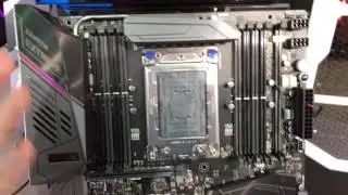 Asus 16 çekirdek 32 izlekli AMD Ryzen için hazır X399 anakart