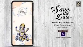 Wedding invitation video blank template free download | wedding invitation video template