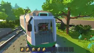 Scrap Mechanic Eingende Tram Creation Alpha Version