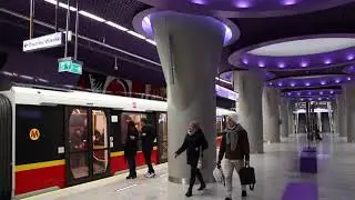 Вторая линия варшавского метро M2