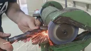 Büyük çaplı Matkabın elle bilenmesi