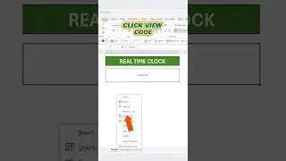 How to Make a Live Clock in Excel