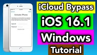 iCloud Bypass iOS 16.1 Windows | iOS 16.1 iCloud Bypass By Unlock Tool Tutorial |