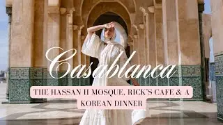 CASABLANCA VLOG 🇲🇦 Hassan II Mosque & Rick’s Cafe | Virgin Voyages Vlog #3