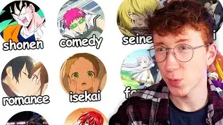 Patterrz Reacts to "Every Anime Genre Explained"