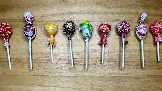 Lots of Yummy Rainbow Lollipops Candy ASMR 🍭