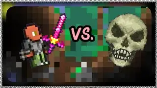 A melhor forma de matar o Esqueletão - Mega Terraria Mobile #2