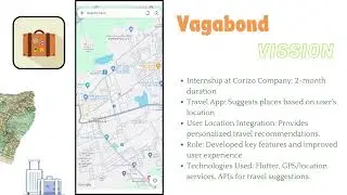 Travel Recommendation App: VAGABOND VISION | Flutter Project