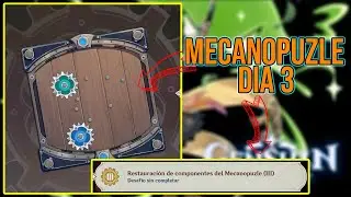 COMPLETA EL TERCER MECANOPUZLE - Genshin Impact mecanopuzle dia 3