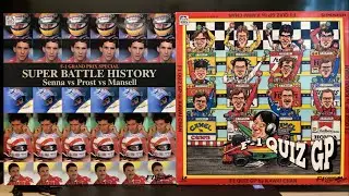 🏁💿🕹️ Laser Disc - Super Battle History / F-1 Quiz GP с настольной игрой в комплекте