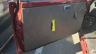 88 toyota hilux - custom door panels