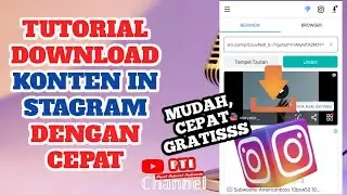 Tutorial download Konten foto dan video di Instagram dengan kualitas bagus full HD.