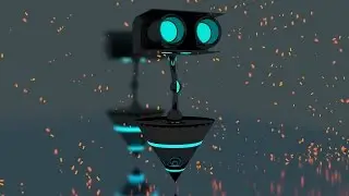 Blender Cycles Robot Test