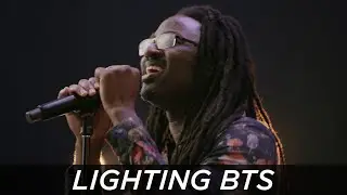 Cinematic Online Church Lighting BTS