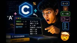 C Programming Basics Made Easy | Input & Output Programs Explained Step by Step