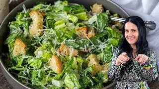 Caesar Salad with Homemade Dressing