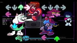 FNF vs smoke ralsei  лпрвсопб