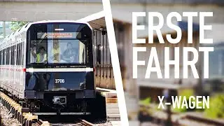Siemens X-Wagen für Wiener Linien - Erster Fahrgastbetrieb
