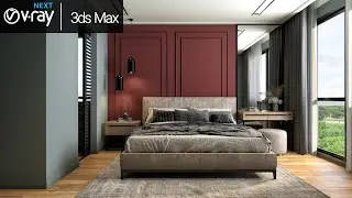 V-Ray Next for 3ds Max – interior day  Lighting scene