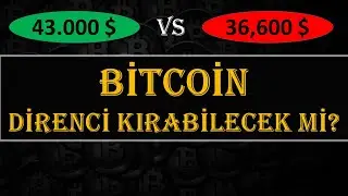 #Bitcoin Direnci Kırabilecek Mi? Buradan Altcoin Alınır Mı?