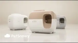 Three colors, endless ways to personalize your self cleaning litter box.