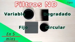 TIPOS de FILTROS ND (densidad neutra) - Fotografía para principiantes
