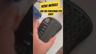 Melhor Controle De TV Box Que dura mais tempo, conhecido como mini teclado 