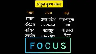 प्रमुख कुम्भ स्थल 🙂🙂#focus