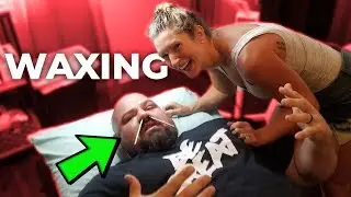 GETTING MY NOSE WAXED *PAINFUL, I BLED*