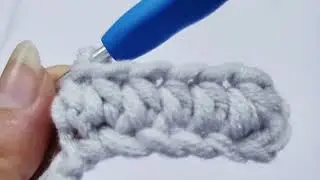 Easy knitting pattern for your crochet projects. Here's the sample.