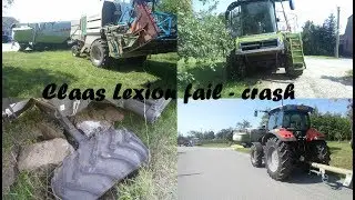 Claas lexion 560 vs. Mostek | FAIL Harvester