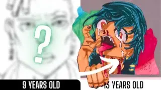 MY DRAWINGS FROM 9 to 13