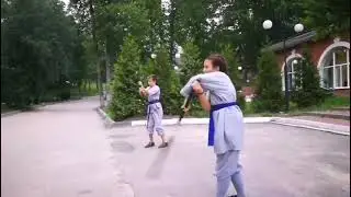 Трехзвенный цеп - Cаньцзегунь -  Shaolin Camp