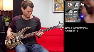 Genzler Amplification - 4 On The Floor - Classic Bass Overdrive Pedal - Nate Navarro Demo