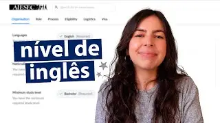 Posso fazer o Talento Global pela AIESEC com inglês básico? | Mariany Viaja