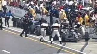 indycar014 irl steve fried pit road accident indianapolis 1999