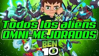 All the omni-enhanced aliens in Ben 10 Reboot