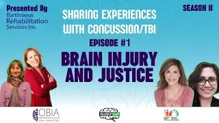 S2 E1 - Sharing Experiences With Concussions/TBI: Brain Injury and Justice.