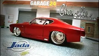 Обзор масштабной модели  Сhevrolet Сhevelle SS 1969 1/24 Jada Toys