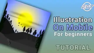 illustration for beginners | illustration Tutorial on mobile