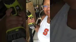 Trimming down the workbench from my office into a shelf for the garage. #reorganize #ryobipowertools